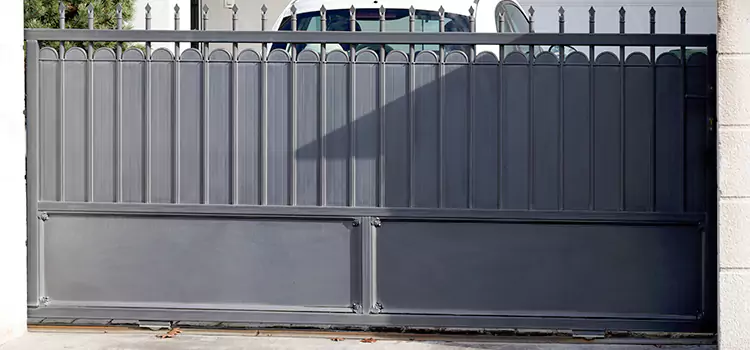 Metal Driveway Gate Installation Country Club