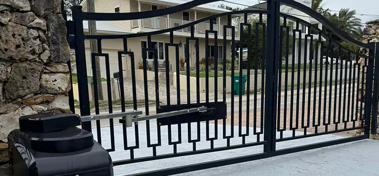 Swing Gate Opener with Keypad Country Club